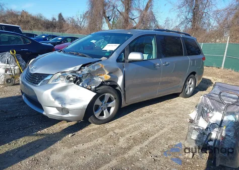 2011 Toyota Sienna Le V6 из США, поврежденный, VIN 5TDKK3DC6BS045064